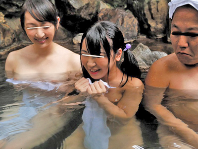 「近寄らないでください！」混浴で娘を守ろうとする母→親子丼レ●プ