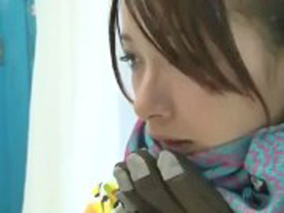 雪山でナンパされた美巨乳娘がマジックミラー号で生パコセックス