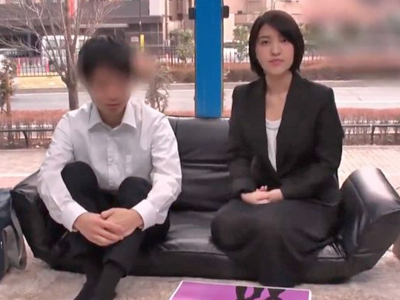 「しょうがないわね…」童貞生徒を優しく筆下ろししてくれた神女教師
